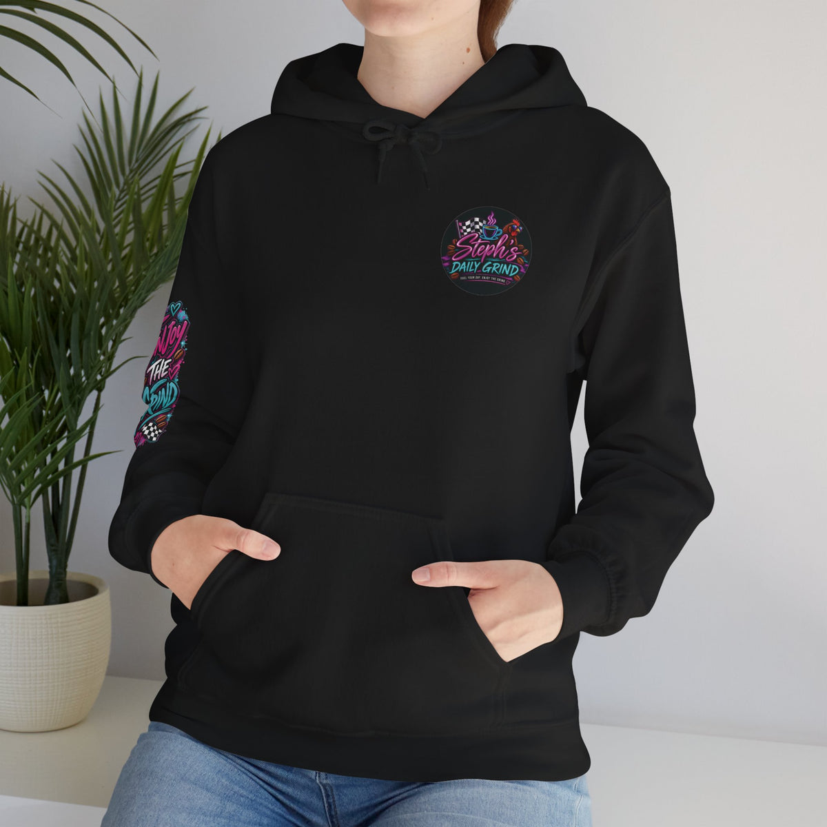 Caffeinated & Unbothered | Signature Hoodie