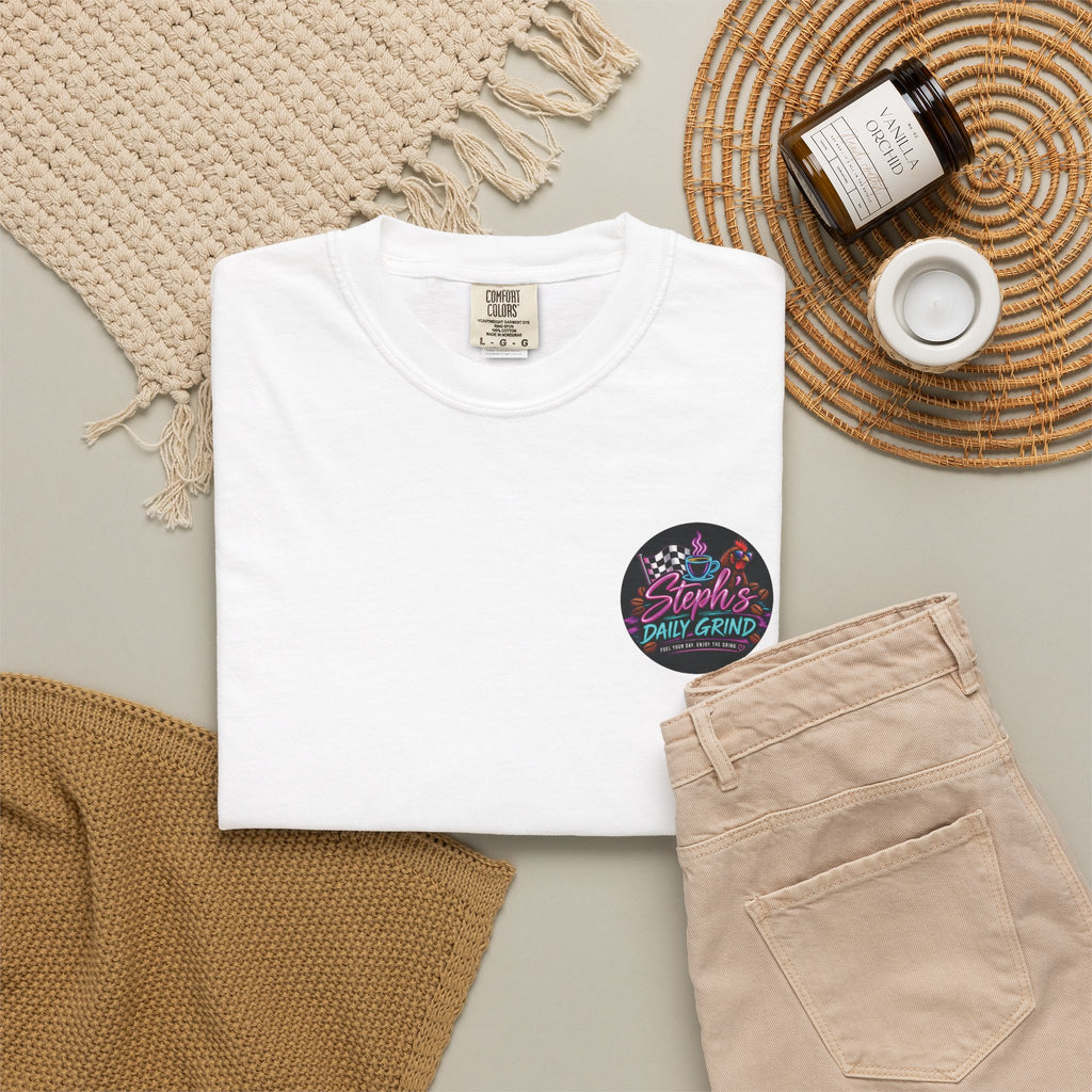 Steph's Daily Grind | Fuel Your Day, Enjoy the Grind Graphic Tee