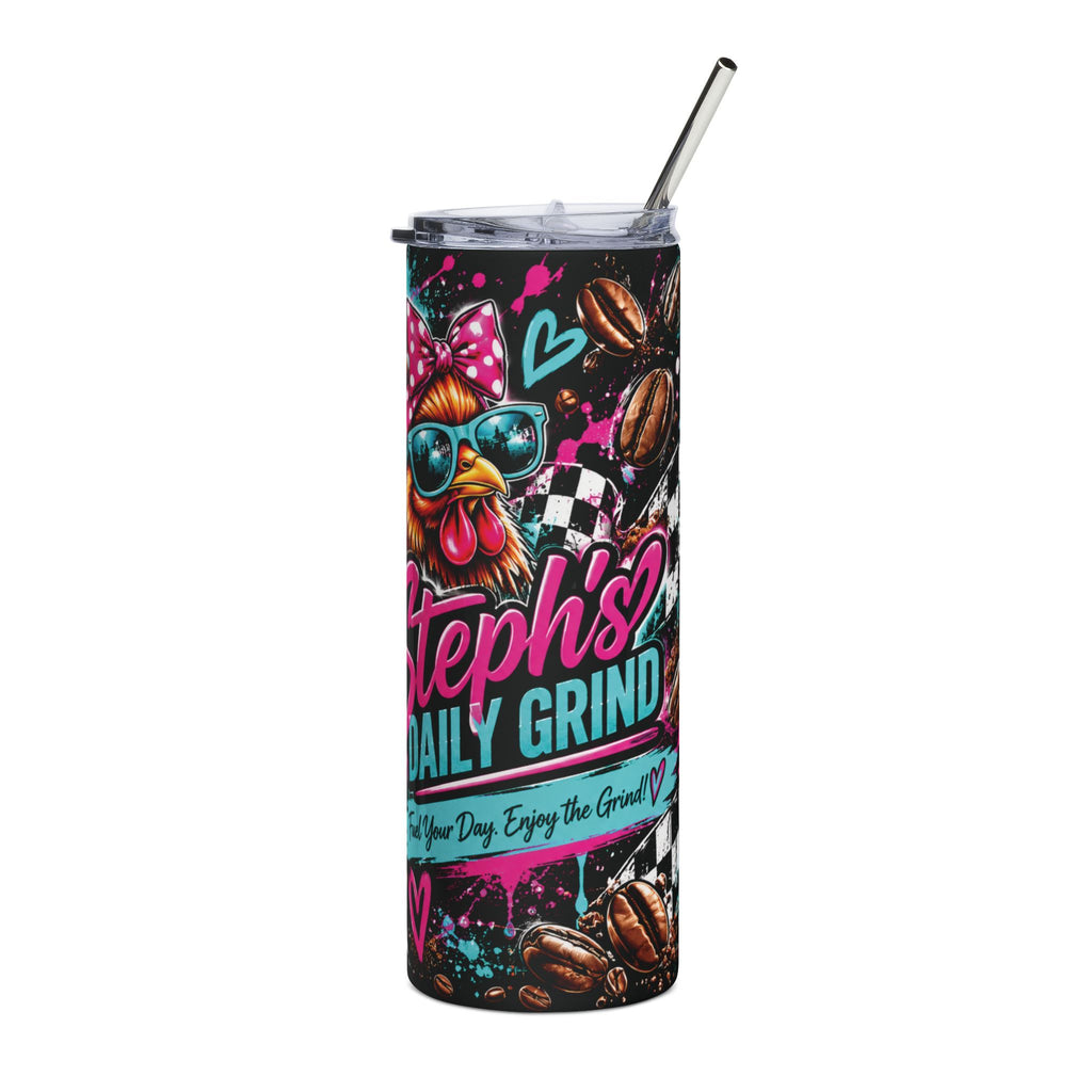 Steph's Daily Grind | Fuel Your Day 20oz Tumbler 🏁