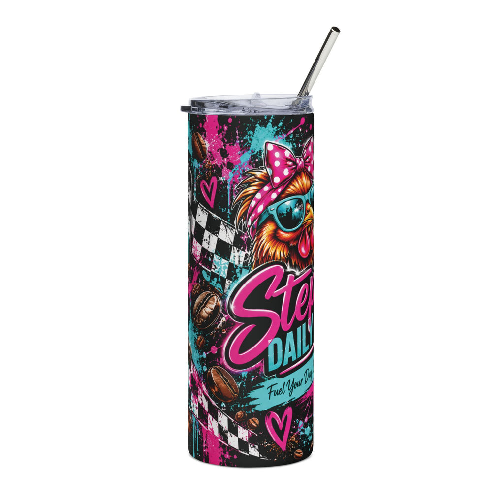 Steph's Daily Grind | Fuel Your Day 20oz Tumbler 🏁