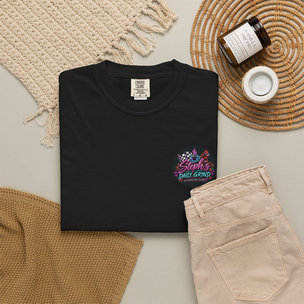 Steph's Daily Grind | Fuel Your Day, Enjoy the Grind Graphic Tee