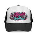 Caffeinated & Unbothered Trucker Hat | Steph's Daily Grind
