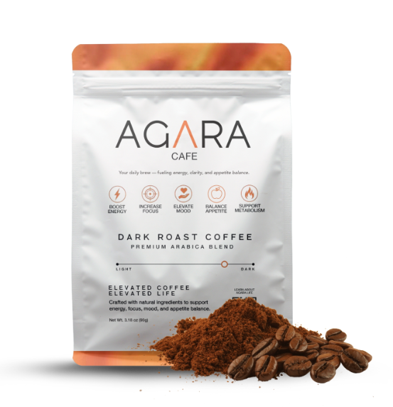 Agara Cafe Scoops | Dark Roast Mushroom Coffee