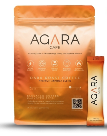 Agara Cafe Stix | Dark Roast Functional Coffee