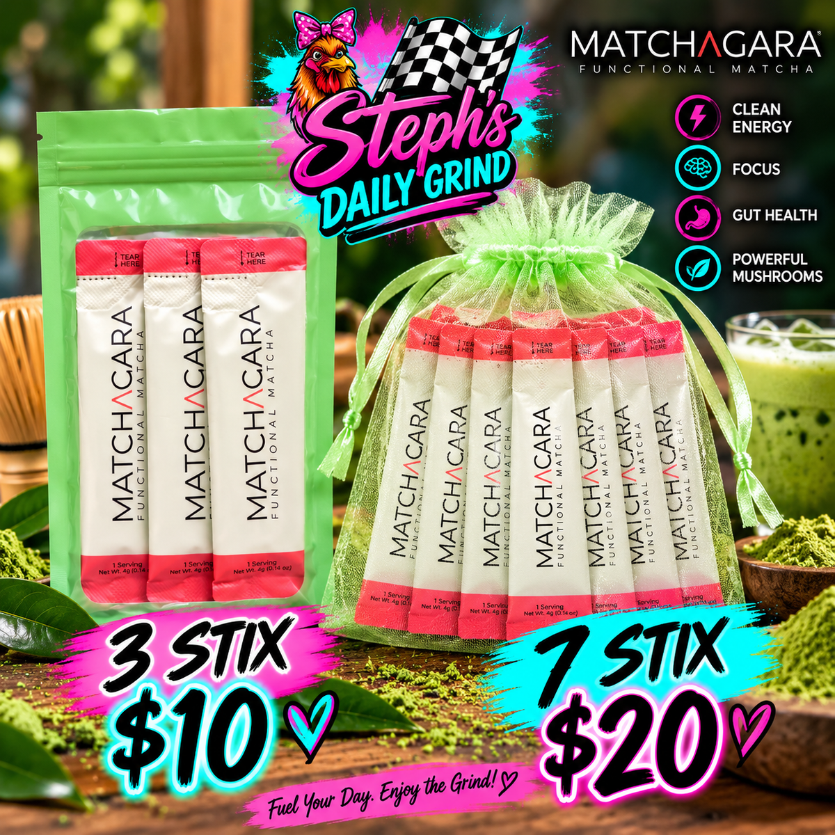Matchagara | Try Me Trial Packs