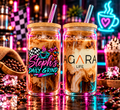 Steph's Daily Grind x Agara Life | 16 oz Glass Tumbler